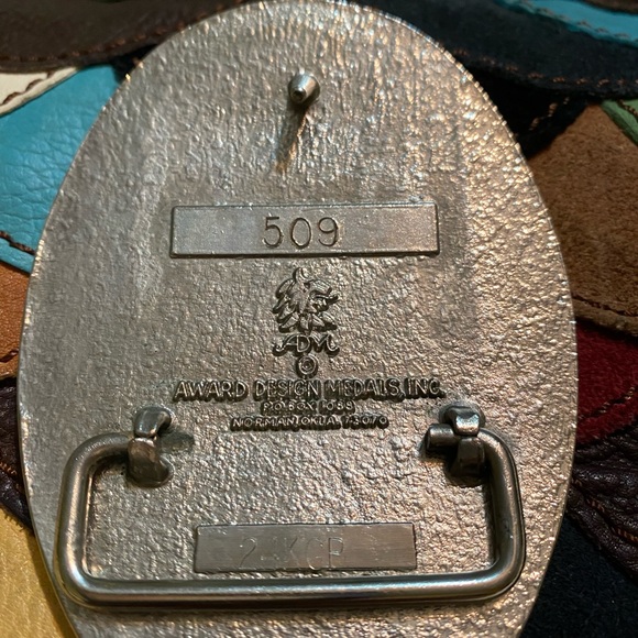 Authentic Vintage Union Pacific Railroad Employee Buckle - Picture 3 of 5